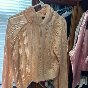 Peach Knit Women's Sweater